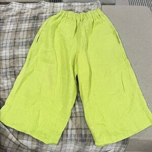 Nettle Studios Lime Green Pants